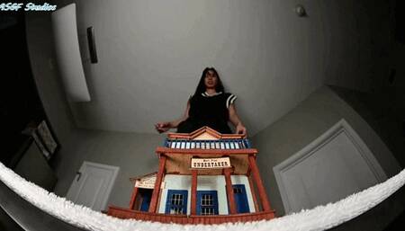 Giantess, SMD, puts the undertaker in the ground!! ! - MP4