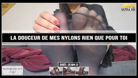 La douceur de mes nylons rien que pour toi 4K