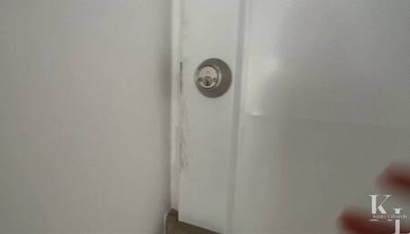 Snow White got a Different Kind of Apple: BallGag & Handcuffs while Barefoot