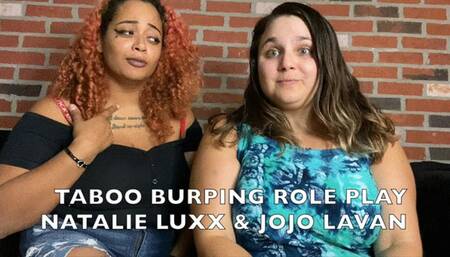 Taboo Role Play with burps in the face ft Natalie Luxx mp4