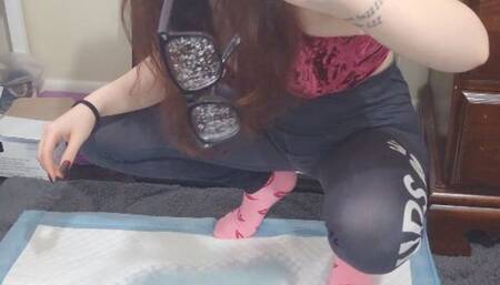 bully pee's on your glasses