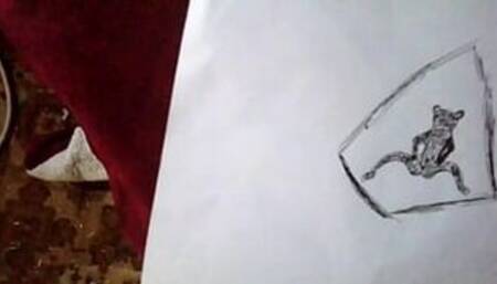 Some of my most recent rule, 34 Drawings