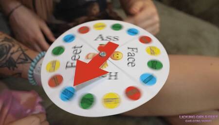 ALSU and NICOLE - Roulette game with five slaves! - FULL (4K)