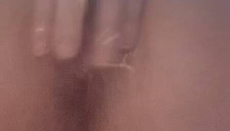 Watch fuck myself with big cock toy and double penetrate with my finger till I squirt all over