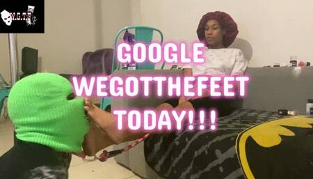 MY DIRTY FEET RUN YOUR LIFE FOOTSLAVE