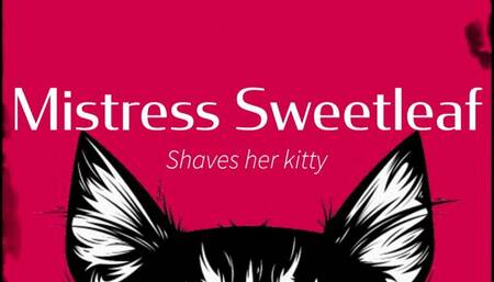 Mistress Sweetleaf smokes and plays