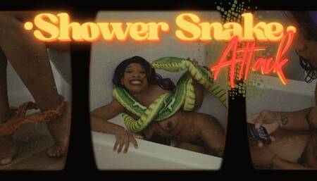 Attack of the Shower Snake: STRUGGLING AGAINST SUPER SNAKE NUDE IN 1080