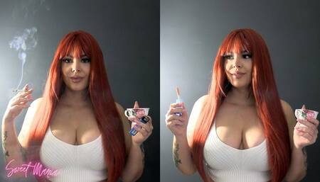 NPC has a smoke! ~ Sweet Maria