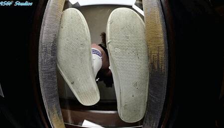 Basketball Giant will crush you under her sneakers! - MP4