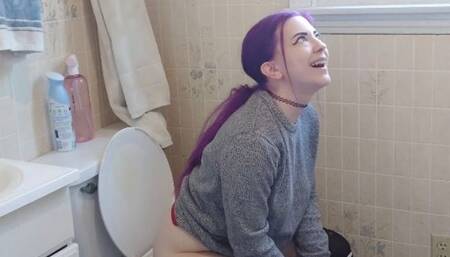 hanging out and peeing