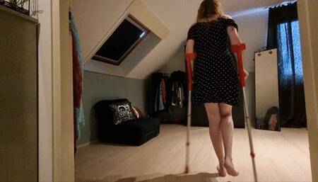Crutches: Ass and Tits View