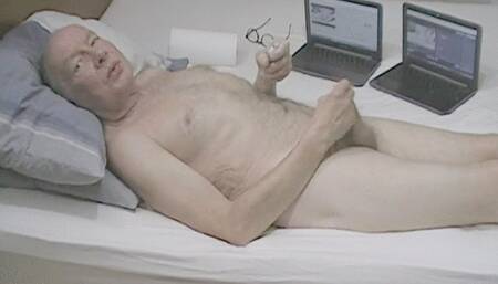 Masturbating naked on my bed