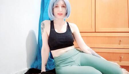 Roommate yoga instructor wets pants!