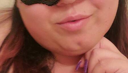 Gritty sound as bbw puts you in your place