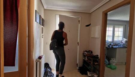 Step-mom swallows you