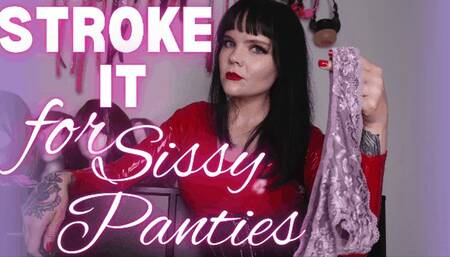 Stroke It for Sissy Panties (WMV)