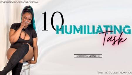 10 Humiliating Task