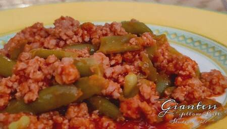 Chewing a special dish