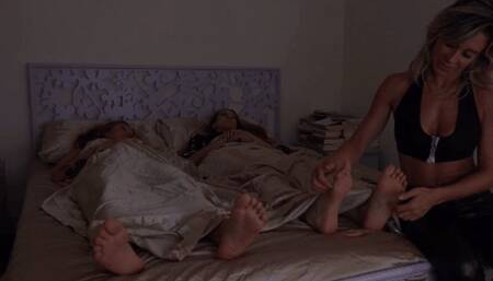 Foot tickling fantasies about the suburban moms ( 1 PART )
