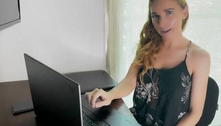 Becoming Your Boss's Pussy Licking Sex Slave