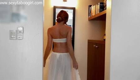 Step-on Gets Lucky With Single Step-Mom