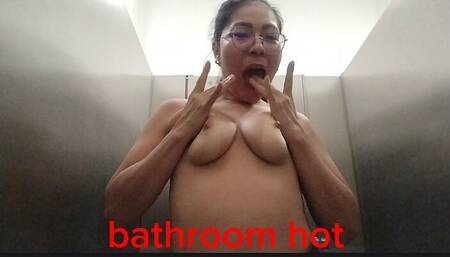 Hot Asian Dancing in Front of Camera