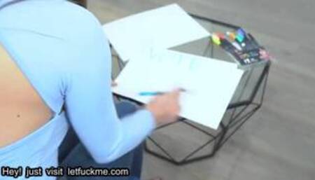 cumshot stepsis sucks my cock so i vote blue!