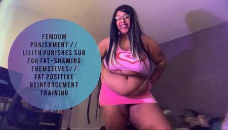 Femdom Mean Body Positive Encouragement