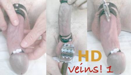 vein fetish 1 in HD - cock vein appreciation