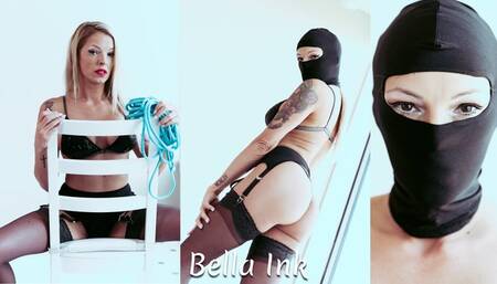 Bella Ink Balaclava Bondage Wrestling