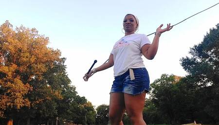 LadyWithTheWhips Learns the Flick