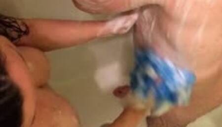 (non-HD) Slave #65 - Showering and Pee on Slave