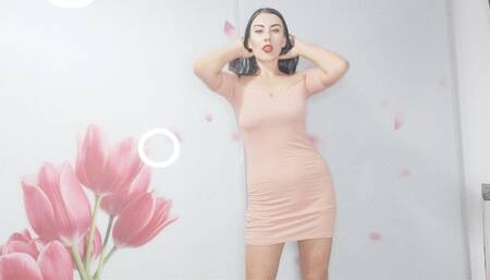 You are so weak for my tight dress