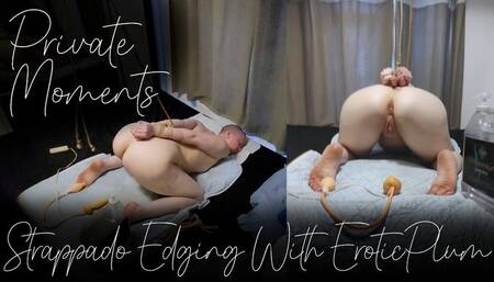 Strappado Edging with EroticPlum