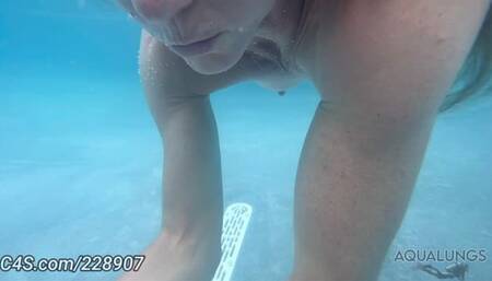 Portia Everly Suspended In Water 2 "Between Lead And Air"