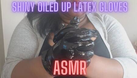Oily Latex Gloves | featuring: ASMR Latex Gloves Oil Oiled Hands Squishing Noises Ripping Gloves (1080P MP4)
