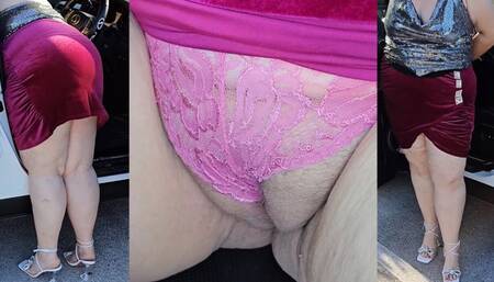 Jamdown26 - Met a stranger in supermarket parking, who said, he was a landscaper,I like his power tool and seeds (In car) - BBW SSBBW creampie