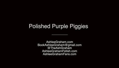 Polished Purple Piggies SD