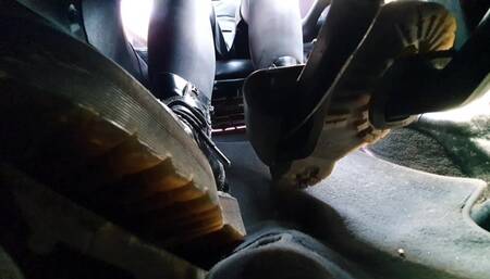 First Time Driving BMW E46 Dr Martens Under Pedal