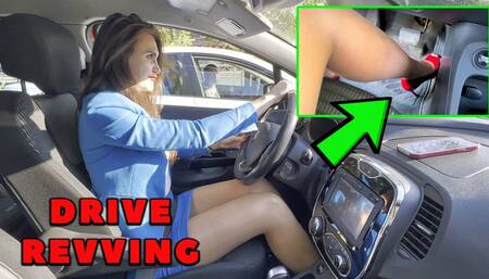 IRINA TRIP AND REVING AT TRAFFIC LIGHTS HDR DOLBY VISION (full video 13 min)