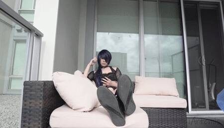 Crossdresser Makes you Jerk in Public JOI