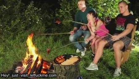 anal hot bisexual threesome