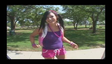 Young Ashli Sucks And Fucks Icecream Man Bareback! (mp4)