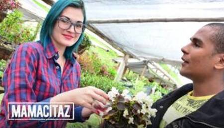 Clara Lucia Gets Oiled Up And Fucked In Every Position - CARNE DEL MERCADO