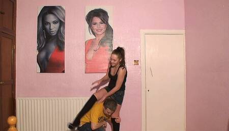 Sophie's Shoulder Ride & Neck Scissors