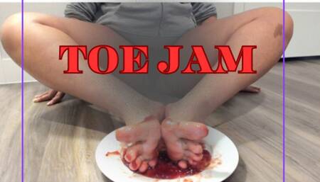 Jam between my toes