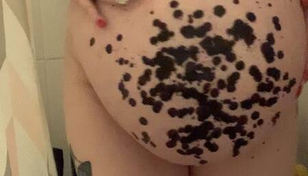 MastersLBS 35 Weeks pregnant wax shower