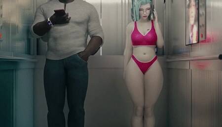 SHE CONFRONT WHIT A SUPERIOR BBC