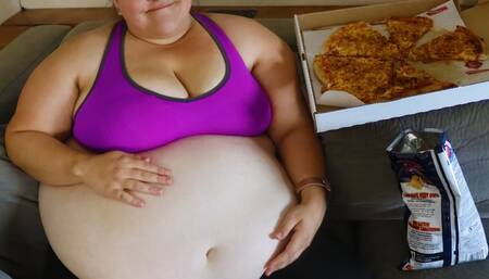 Fat Workout with Pizza Reward