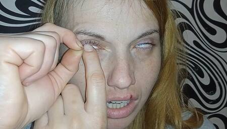 The witch pulls out her eyes part2